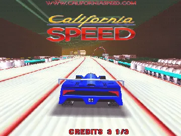 California Speed screen shot title